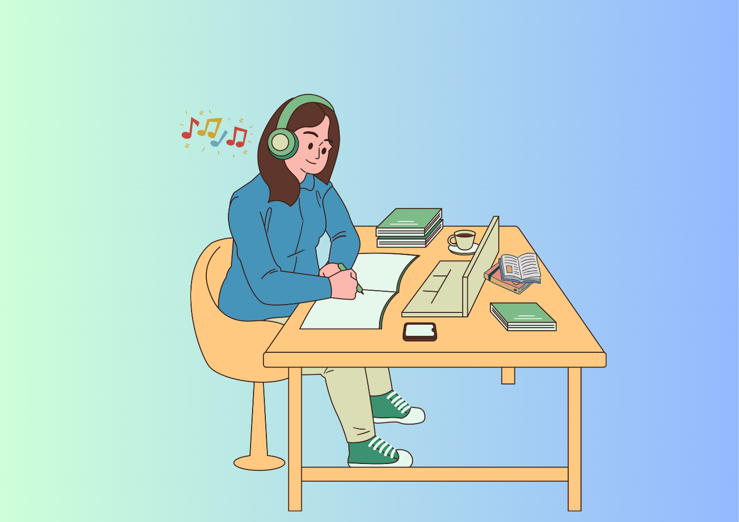 Belajar Sambil Dengar Musik: Bikin Fokus atau Buyar?